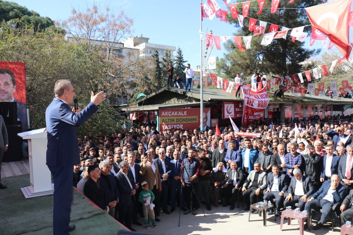 Akçakale’de Başkan Mehmet Yalçınkaya’dan Gövde Gösterisi