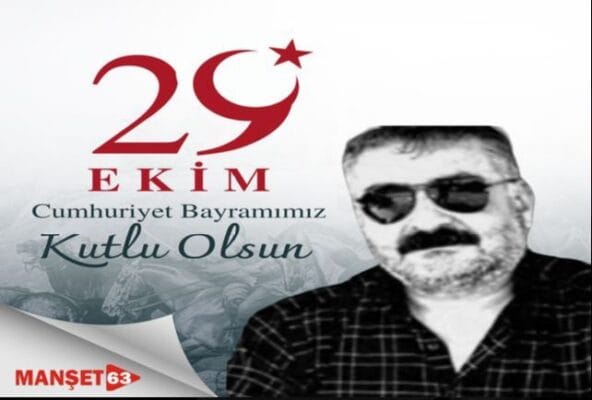 Gazeteci Mehmet Sinan Şeker ‘ten 29 Ekim Cumhuriyet Bayram mesajı