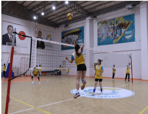 Geleceğin Voleybol yıldızları Haliliye Belediyesi Bünyesinde Parlıyor