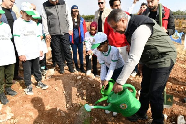 Milli Ağaçlandırma Günü Etkinliğine Yoğun İlgi