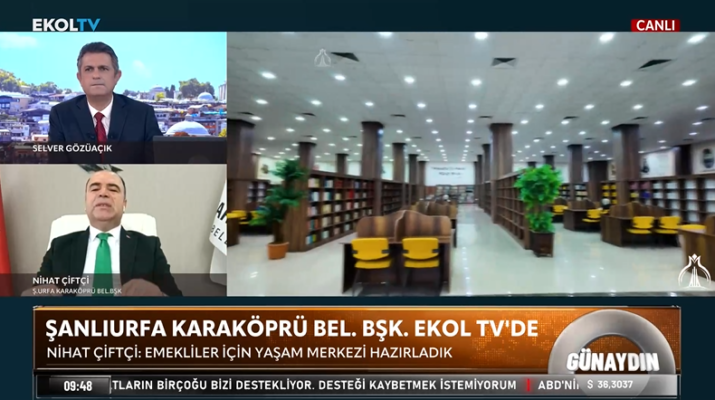 Karaköprü Belediye Başkanı Nihat Çiftçi’den Emeklilere Yeni Yaşam Merkezi Müjdesi
