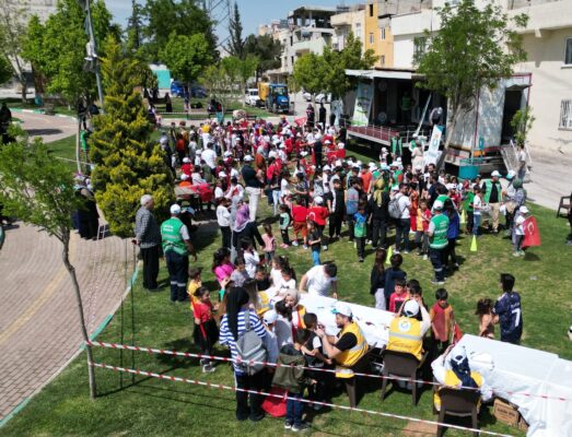 Haliliye Belediyesi 23 Nisan Çevre Ve Çoçuk Şenliği Çoşkuyla Gerçekleştirildi 