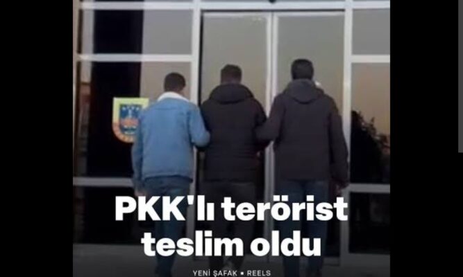 Şanlıurfa’da PKK’lı Terörist Teslim Oldu