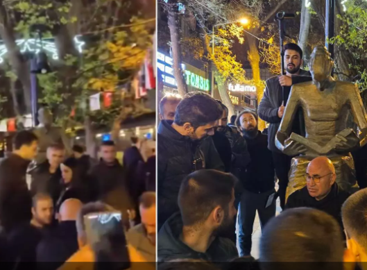 Ankara’da Hareketli Dakikalar! Polis Yere Düştü, Mahmut Tanal Özür Diledi