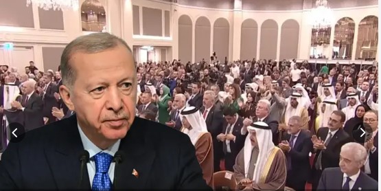 Cumhurbaşkanı Erdoğan’ın sözleri salonu ayağa kaldırdı