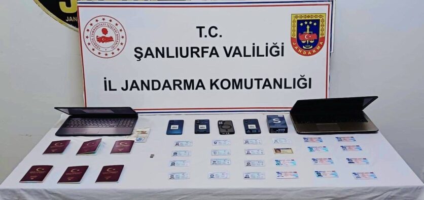 Şanlıurfa Suruç’ta Sahte Belge Operasyonu