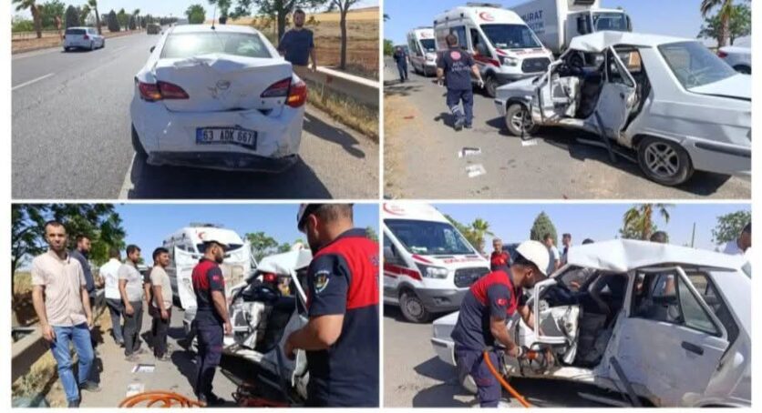HRÜ’nün karşısında zincirleme trafik kazası