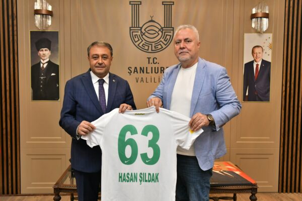 Şanlıurfaspor’dan Vali Şıldak’a ziyaret