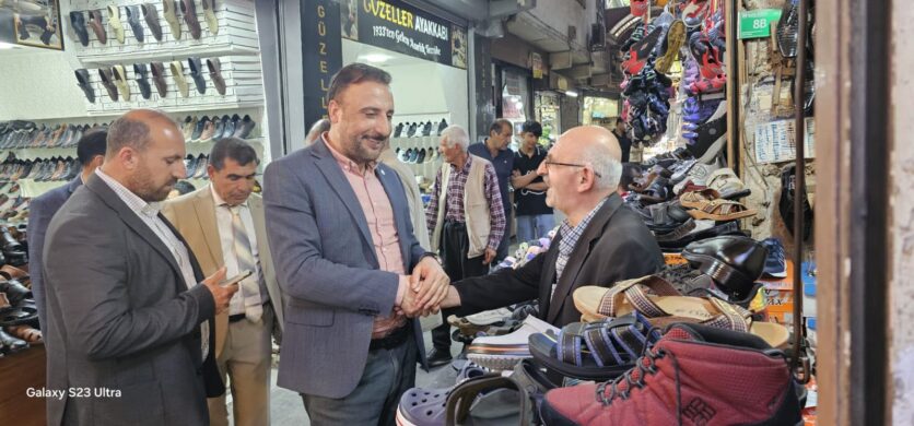 Ali Eroğlu Esnafın Nabzını Tuttu