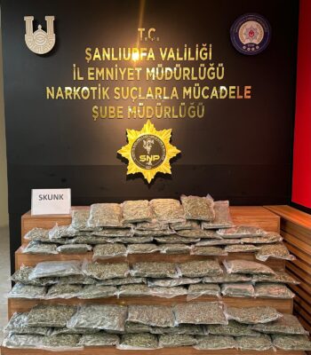 Şanlıurfa’da Uyuşturucuya Ağır Darbe