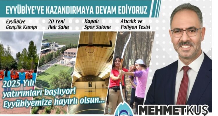 Eyyübiye’de Gençliğe Dev Yatırım