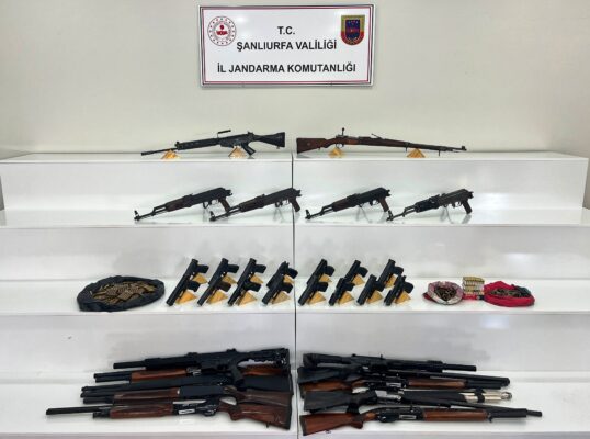 Viranşehir’de Silah Operasyonu !