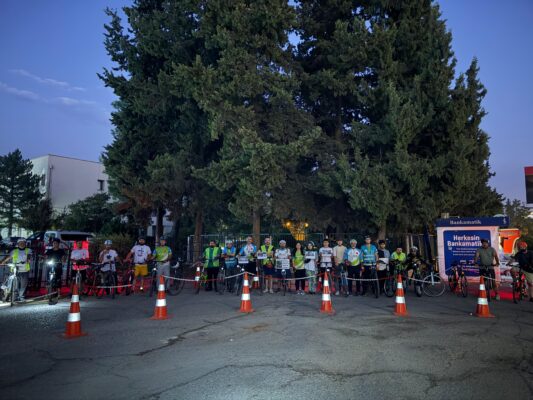 Şanlıurfa’da Orman Yangınlarına Karşı Pedallar Gelecek İçin Döndü