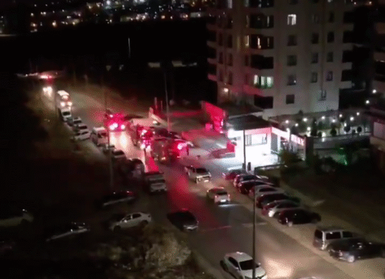Şanlıurfa’da 7 Kule Park Sitesi’nde Korkutan Yangın!