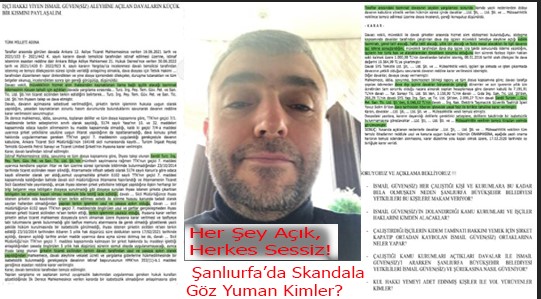 Vergi Kaçakçısı, İşçi Düşmanı, İhale Ustası! Şanlıurfa’da Bu Adama Kim DUR Diyecek?