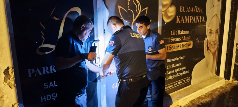 Karaköprü’de Ruhsata Aykırı Masaj Salonu Mühürlendi
