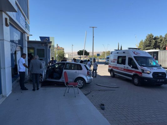 Şanlıurfa’da bu sabah ilginç bir trafik kazası yaşandı!