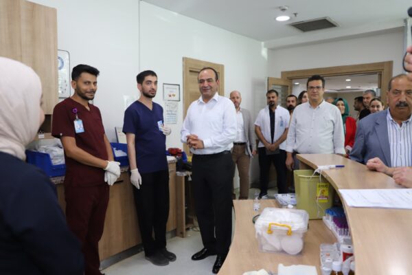 İl Sağlık Müdürü Dr. Erhan Berk’ten Hastane Ziyareti !