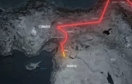 Türkiye-Suriye doğal gaz hattı açıldı