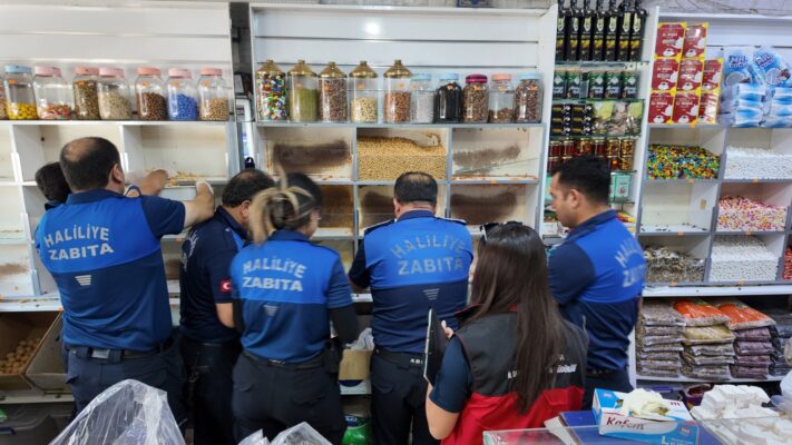 HALİLİYE’DE SAĞLIKSIZ GIDALARA GEÇİT YOK