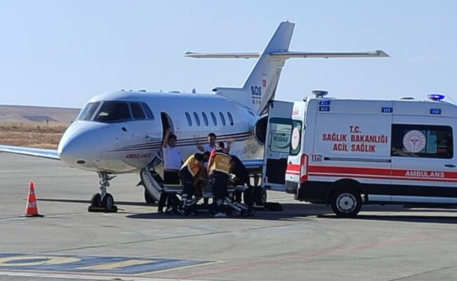 Şanlıurfalı Elifsu için ambulans uçak havalandı