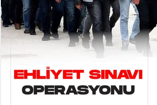 Şanlıurfa’da ehliyet sınavı çetesi çökertildi! Tutuklamalar var