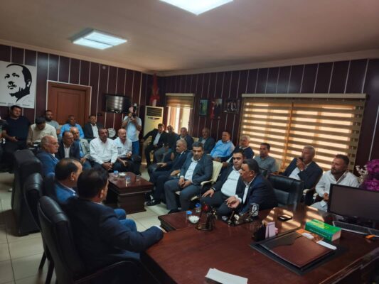 MHP’li Vekil Özyavuz’dan Bozova Ziraat Odası’na Ziyaret