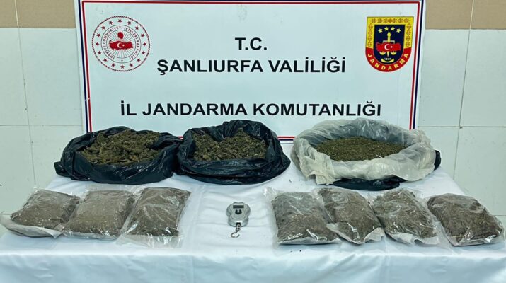 Siverek’te 5 Kilo Esrar Ele Geçirildi, 1 Gözaltı